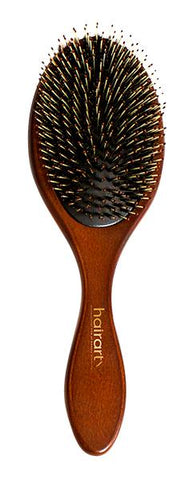 100% Beech Wood Handle Oval Paddle Brush