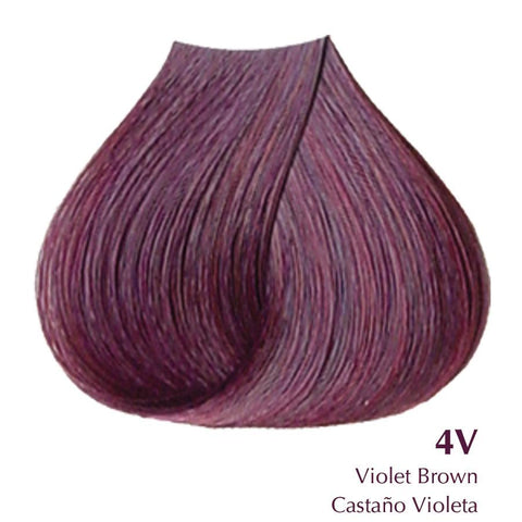 Satin- Violet Brown 4V