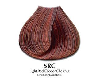Satin- Light Red Cooper Violet Chestnut 5RC