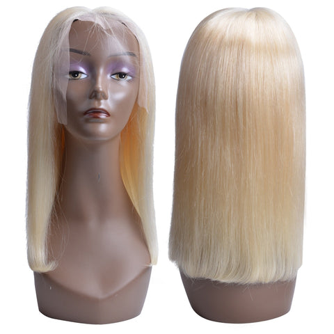 613 Lace Front Wigs Blonde Lace Front Wig Remy Peruvian Hair Bob Wigs Density 150% Wig Lace Wig Human Hair