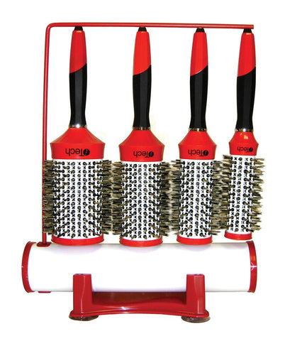 Boar Bristle W/ Magnetic Therapy Handle4 Brush Set