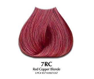Satin- Red  Cooper Blonde  -7RC