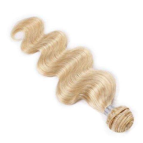 613 Blonde Body Wave Human Hair Bundles 1/3/4 Bundle Honey Blonde Bundles
