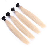 1B/613 Ombre Blonde Remy Human Hair Extension