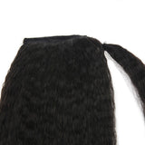 Clip in Ponytail Hair Extensions  #1B