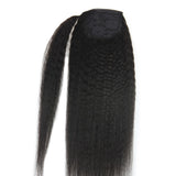 Clip in Ponytail Hair Extensions  #1B