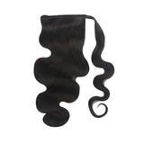 100% brazilian remy human hair extensions wrap around human hair ponytail extensions for women