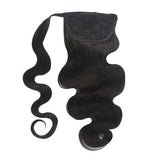 100% brazilian remy human hair extensions wrap around human hair ponytail extensions for women