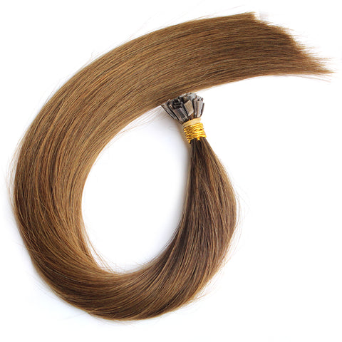 Hot Selling No Shedding Remy Balayage Human Hair Extension  Russian Hair  Pre-bonded Hair