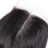 Brazilian Straight Hair Closure Remy Human Hair 4"*4"