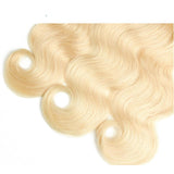 613 Blonde Bundles With Frontal Brazilian Human Hair Lace Frontal