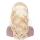 1B 613 Ombre Blonde Brazilian Body Wave Lace Front Wig