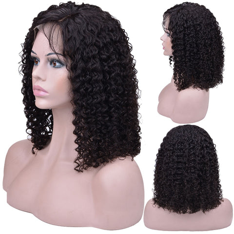 Short Curly BOB Lace Front Human Hair Wigs Pre Plucked With Baby Hair Brazilian Remy Hair Lace Wig For Black Women