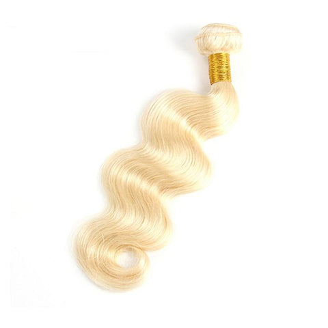 Hair Blonde Brazilian Body Wave Hair 1 Piece 613