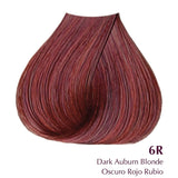 Satin-Dark Auburn Brown 6R