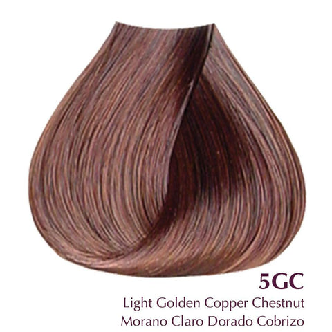 Satin-  Light Golden Cooper Chestnut 5GC